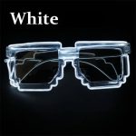 LU-1555   Creative Led Light up Glasses for Festival Party Supplies Luminous El Wire Glowing Eyewear Glasses - Image 7