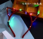 Hot Sale Cat Ears Head Band LED Light up Party Glowing Supplies for Girls and Boys Headband Halloween Xmas Gifts - Image 3