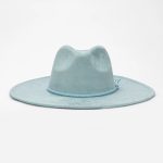 New Arrival Cheaper Suede Fedora Wide Brim Dress for Women Heart Drop Top Hats - Image 4