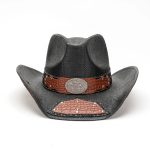 New Designer High Quality Straw Beach Hat Hard Custom Cowboy Hat With Custom logo Women Bulk Straw Cowboy Hats for Men Adult - Image 2