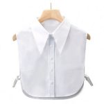Cotton Big Point Collar White Decoration Fashion Collar - Image 2