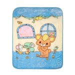 Cute High Quality Cartoon Print Super Soft Raschel Small Size Blankets - Image 3