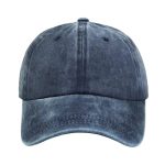 Wholesale Blank Washed Unstructured Low Profile Dad Hat Custom Logo Cotton Plain Strapback Vintage Baseball Cap - Image 7