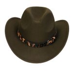 2025 Free Sample Shinehats Luxury Chapeau Femme Western Wide Brim Hat Fedora Wholesale Cowboy Felt Custom Logo Cowboy Hats - Image 39