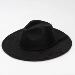 12 Colors High Quality Cheaper Wholesale Women and Men Wide Brim Suede Fedora Hats - Image 7