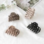 Fashion Pop Plastic  Hair Claw Clip  Korean Women Carved Design Girl Hair  Octopus-shaped Claws Clips for Party - Image 2
