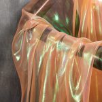 Wholesale Laser Gradient Iridescent Organza Mesh Fabric Designer Fabric Dress DIY Children's Clothes Cosplay Translucent Lace - Image 8