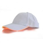 Unstructured Plain Snapback Hip Hop Flashing Red Led RGB Light up Sports Baseball Caps With Led Lights for Sale - Image 6
