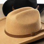 CUSTOM LOGO Luxury Wool Men Western Bands Unisex Texas Bulk Ranger Keychain Buy Wholesale Belt Buckle Cowboy Fedora Hats - Image 8