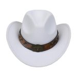 2025 Free Sample Shinehats Luxury Chapeau Femme Western Wide Brim Hat Fedora Wholesale Cowboy Felt Custom Logo Cowboy Hats - Image 77