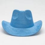 Men Women Solid Color Suede Velvet Trendy Cowboy Hats Vintage Minimalist Jazz Hat Traveling Gentleman Wide Suede Cowboy Hat - Image 3