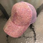 Summer Women's Baseball Light up Rhinestone Caps Hip Hop Hats for Women Snapback Unisex Adults Sports Trucker Cap - Image 9