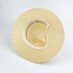 Spring Summer Shade Beach Hats Panama Straw Hat Outdoor  Wide Brim Shade Hat - Image 3