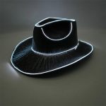 2024 Light up Cowboy Hat Neon LED Cowgirl Hat Sparkly Space Cowboy Hats for Party,Halloween Costume Dress up - Image 7