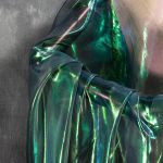 Wholesale Laser Gradient Iridescent Organza Mesh Fabric Designer Fabric Dress DIY Children's Clothes Cosplay Translucent Lace - Image 5