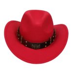 2025 Free Sample Shinehats Luxury Chapeau Femme Western Wide Brim Hat Fedora Wholesale Cowboy Felt Custom Logo Cowboy Hats - Image 25