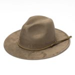 Wholesale Classic Tissue Rope Band Wide Brim Felt Hat Formal Dress Suede Fedora Hat for Women Men - Image 18