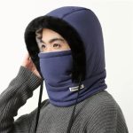 Windproof Balaclava Ski Warm Full Face Mask Polyester Hat Men Women for Winter Sports - Image 5