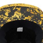Classics America Flag Painting Straw Hats for Women and Men Summer Casual Scrawl Style Wide Brim Cowboy Straw Hats Leather Bands - Image 5