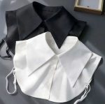 CLS002 Wholesale  Faux False Collar  Half  Shirts Corsage  Women Cotton Blouse Fake Collars Neckline - Image 11