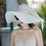 Esrt-069 Beach Cap Caps Panama Wide Brim Infant Hats for Women Summer Sun Visor China Straw Hat Ribbon Custom Upf 50 - Image 6