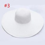 ABOUT 19 COLORS Real Factory Price Cheap Good Quality Floppy Straw Hats Beach Paper Hat - Image 9