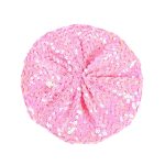 Women Sequins Hat Metallic Shining Costume Jazz Glitter Dance French Beret Round Cap Ladies Fashion Accessories Beanie - Image 7