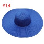 ABOUT 19 COLORS Real Factory Price Cheap Good Quality Floppy Straw Hats Beach Paper Hat - Image 20