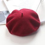 Berets-ea001 Wholesale Multicolor Fashion Design Female Faux Fur Beret Flat Cap, High Quality Adult Custom Beret Hats for Women - Image 21