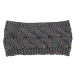 Women Headband Solid Color Wide Turban Crochet Knitted Hairband Winter Ear Warmer Girls Makeup Elastic Hair Bands Accessories - Image 19