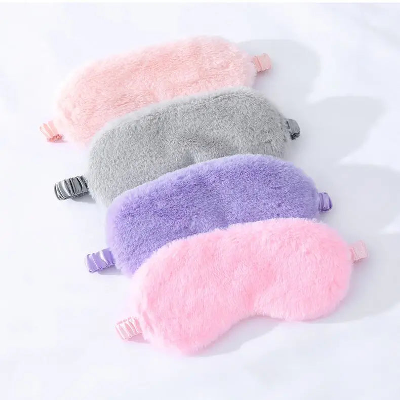 H7254488272574e6190073469ba259595p Soft Masks Cute Love Sleeping Blindfold Cloud Plush Mask Eyepatch Nap Health Eye Cover - Image 1