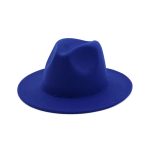 Wholesale High Quality Mixed Color European and American Blank Retro Men's Felt Fedora Hats Jazz Hat - Image 7