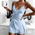 Womens Sexy Silk Satin Night Dress Sleeveless Nighties Nightgown Plus Size Nightdress Sleepwear Nightwear for Ladies 2023 - Image 10