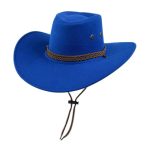 Hot Selling American Style Western Cosplay Suede Vintage Knight Felt Cowboy Top Hat Fedora Hats - Image 17