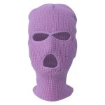 Full Face Cover Ski Mask Hat 3 Holes Balaclava Windproof Knit Beanies Bonnet Winter Warm Unisex Caps - Image 10