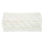 Women Headband Solid Color Wide Turban Crochet Knitted Hairband Winter Ear Warmer Girls Makeup Elastic Hair Bands Accessories - Image 8