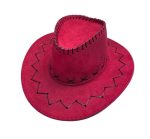 Wholesale Western Cowboy Summer Women's European and American Retro Large Brimmed Beach Sunscreen Hats - Image 5