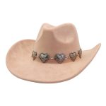 Vintage Jazz Cowboy Fedora Hats for Men and Women Luxury Cowboy Style Suede Jazz Hat with Wide Brim Wholesale Available - Image 16