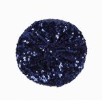 Women Sequins Hat Metallic Shining Costume Jazz Glitter Dance French Beret Round Cap Ladies Fashion Accessories Beanie - Image 9