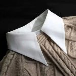 Good Quality Chiffon Simple V Decoration Collar - Image 5