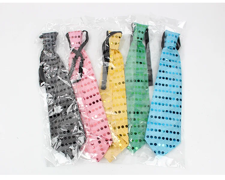 Stylish LED Tie and Bowtie for Nightclub Bar Disco Atmosphere-Creative Luminous Novelty for Parties