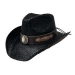 High Quality American Western Cowboy Hat Natural Straw Handmade Embroidery Brim Straw Hats Cowgirl Hats for Cattleman - Image 6