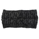Women Headband Solid Color Wide Turban Crochet Knitted Hairband Winter Ear Warmer Girls Makeup Elastic Hair Bands Accessories - Image 24