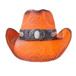 High Quality American Western Cowboy Hat Natural Straw Handmade Embroidery Brim Straw Hats Cowgirl Hats for Cattleman - Image 3