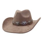Vintage Jazz Cowboy Fedora Hats for Men and Women Luxury Cowboy Style Suede Jazz Hat with Wide Brim Wholesale Available - Image 20