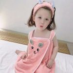 Nc-549 Coral Fleece Material Suitable for Elementary Middle School Students Is Very Warm and Does Not Fall Off the Bath Skirt - Image 4
