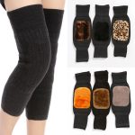 Women Men Thicken   Cotton Nylon Polyester Breathable Brace Support Pads Winter Sports Thermal Knee Leg Warmers