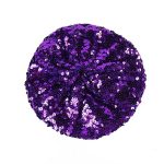 Women Sequins Hat Metallic Shining Costume Jazz Glitter Dance French Beret Round Cap Ladies Fashion Accessories Beanie - Image 19
