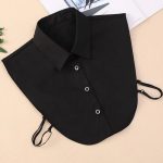 CLS002 Wholesale  Faux False Collar  Half  Shirts Corsage  Women Cotton Blouse Fake Collars Neckline - Image 10