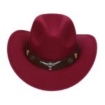 2025 Free Sample Shinehats Luxury Chapeau Femme Western Wide Brim Hat Fedora Wholesale Cowboy Felt Custom Logo Cowboy Hats - Image 38